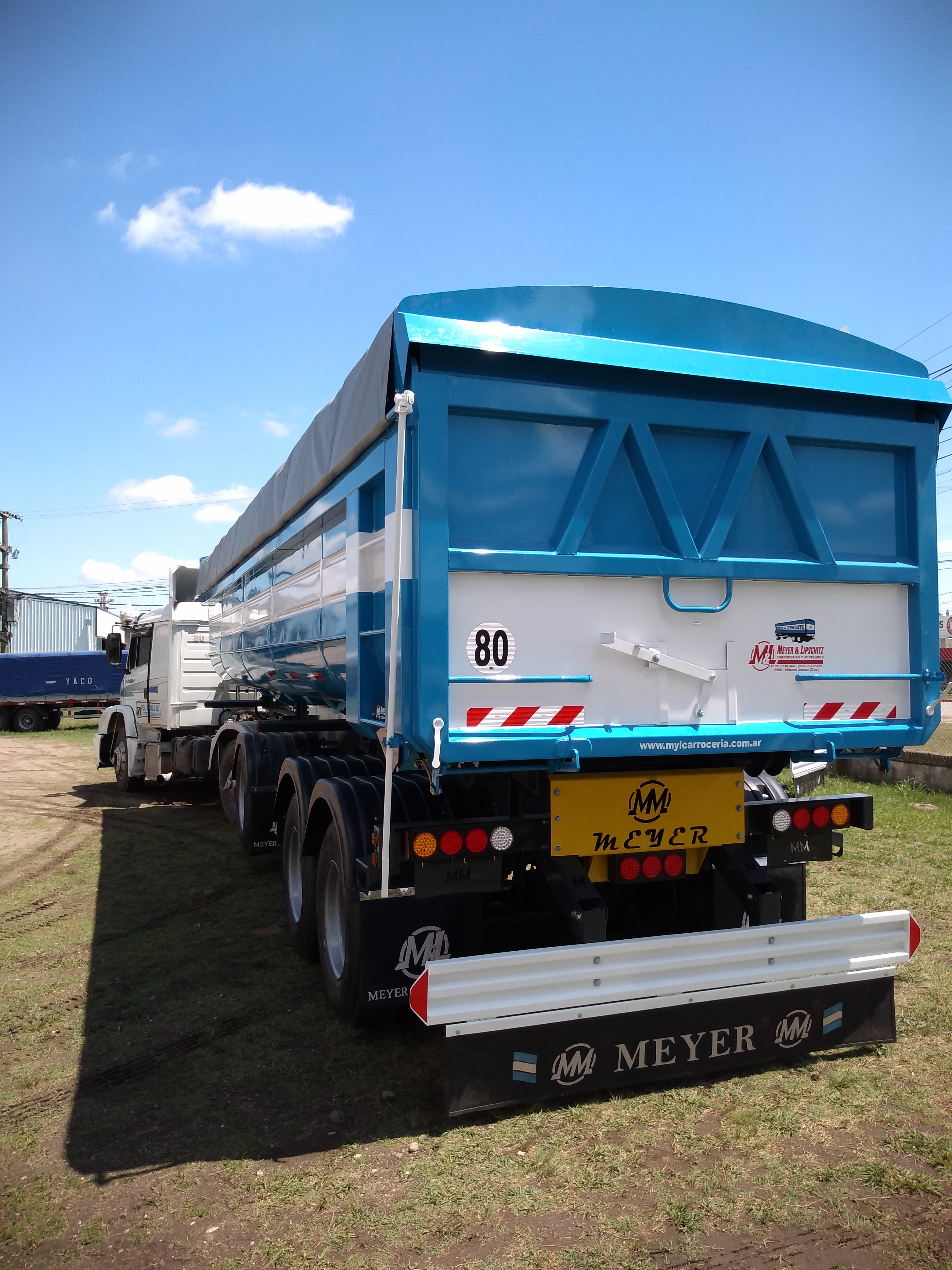 SEMI BATEA 29 MTS CÚBICOS – ADAPTABLE A 52 Tn.-