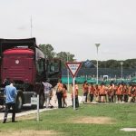 scania colegio seguridad pista